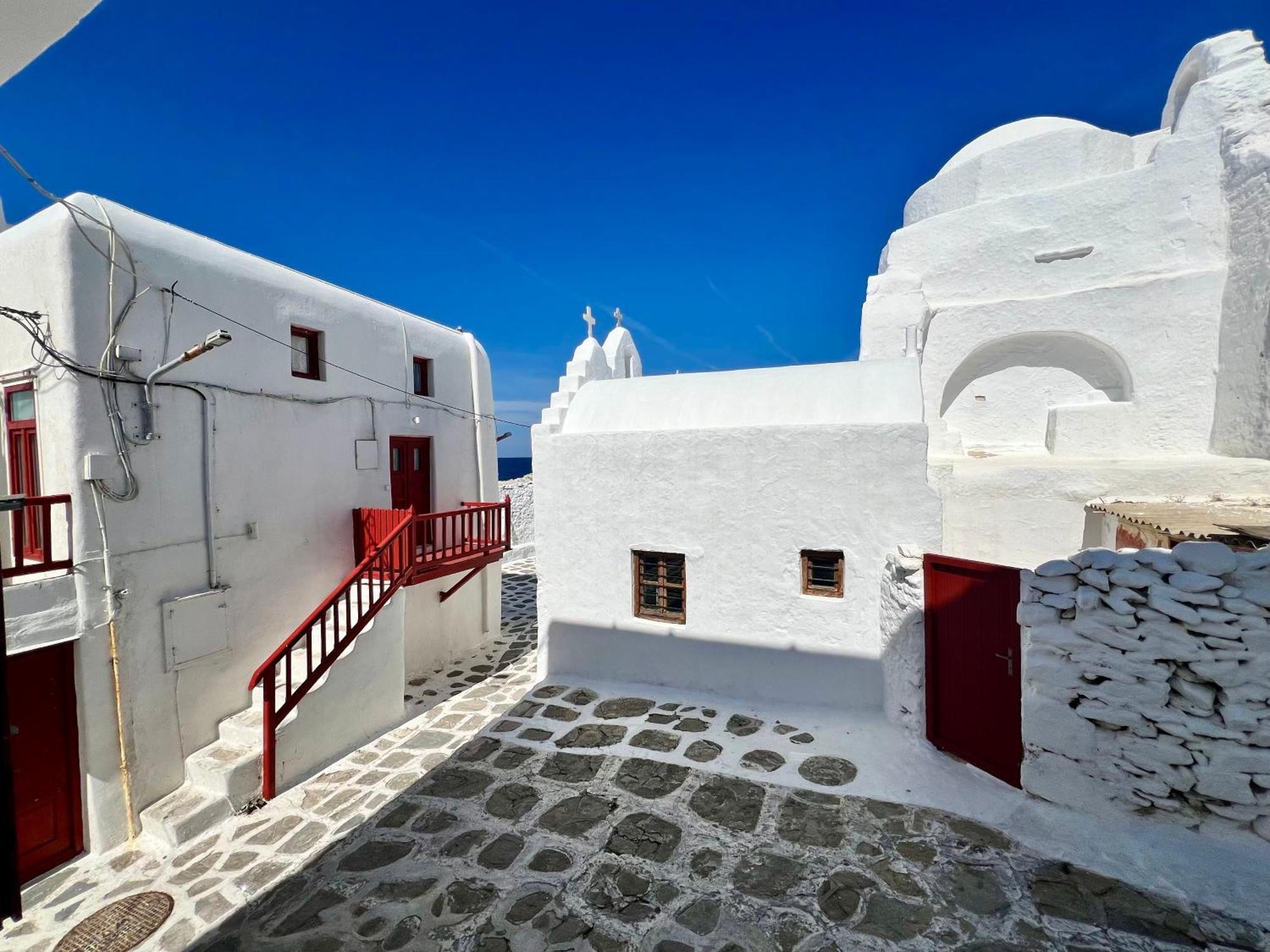 Mykonos Town Myconian Little Venice Elite Suites With Sea View מראה חיצוני תמונה