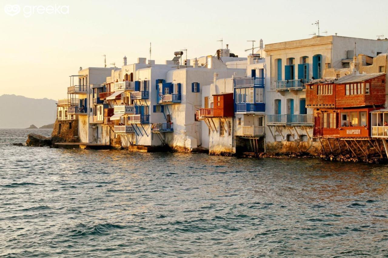 Mykonos Town Myconian Little Venice Elite Suites With Sea View מראה חיצוני תמונה